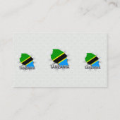 Vlaggenkaart 2.0 voor Tanzania Visitekaartje (Achterkant)
