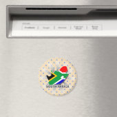 Vlaggenkaart 2.0 voor Zuid-Afrika Magneet (Insitu (Vaatwasser))