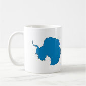 Vlaggenkaart Antarctica Koffiemok (Links)