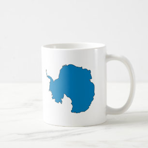 Vlaggenkaart Antarctica Koffiemok