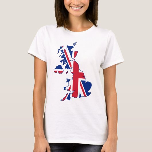 Vlaggenkaart T-shirt (Voorkant)