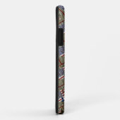 Vlaggenkaart van de Texas Lone Star-staat Case-Mate iPhone Case (Achterkant/rechts)