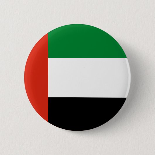 Vlaggenknop van UAE Ronde Button 5,7 Cm (Voorkant)