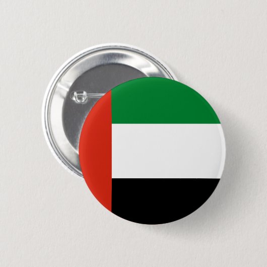 Vlaggenknop van UAE Ronde Button 5,7 Cm (Voorkant /achterkant)