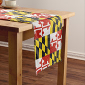 Vlaggenlandloper Glitter Maryland Korte Tafelloper (Voorbeeld)