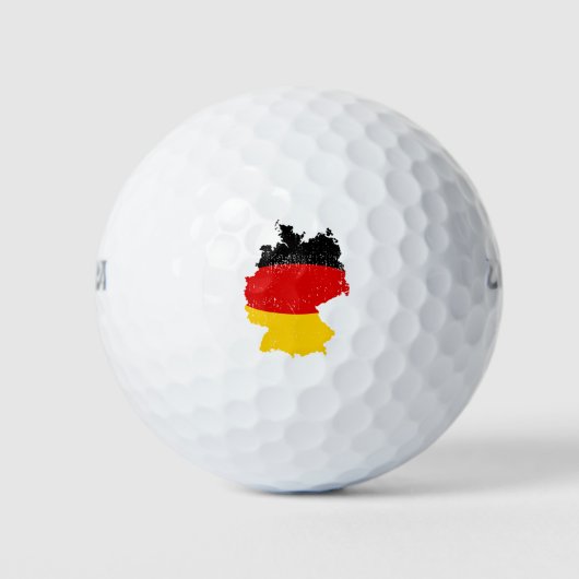 Vlaggenlandvorm Golfballen (Voorkant)