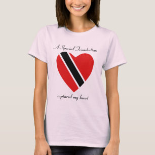 Vlaggenliefje T-Shirt van Trinidad en Tobago