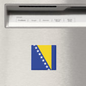 Vlaggenmagneet Bosnië-Herzegovina Magneet (Insitu (Vaatwasser))