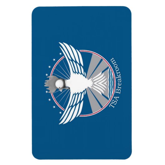 Vlaggenmagneet Logo Magneet (Verticaal)