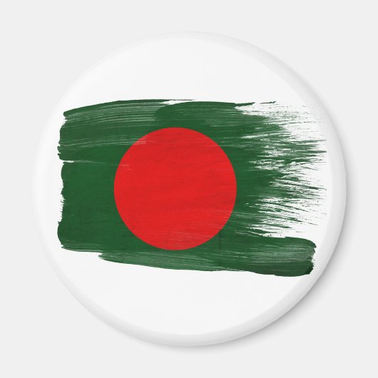 Vlaggenmagneten van Bangladesh Magneet (Voorkant)