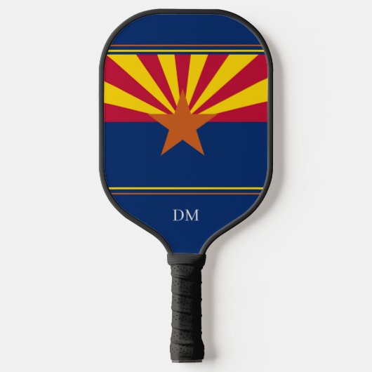 VlaggenMonogram van de staat Arizona Pickleball Paddle (Voorkant)