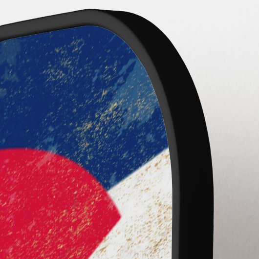 Vlaggenmonogramme van de staat Disturado Pickleball Paddle (Links Detail)