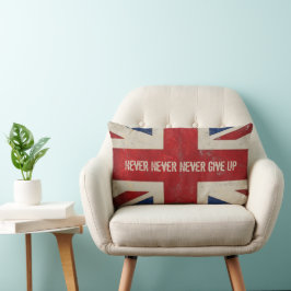  Vlaggenolieramp Verenigd Koninkrijk Kussen