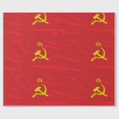 Vlaggenomslagpapier voor USSR Cadeaupapier (Vlak)