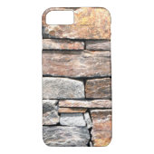 Vlaggenonenpatroon, natuursteen Case-Mate iPhone case (Achterkant)