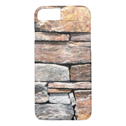 Vlaggenonenpatroon, natuursteen Case-Mate iPhone case (Achterkant)