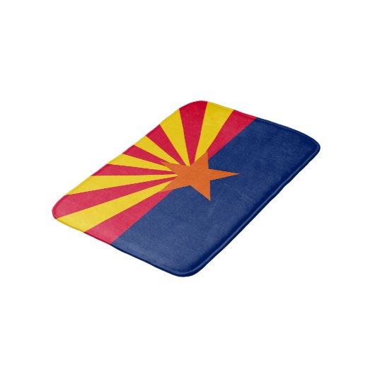 Vlaggenontwerp Arizona State Badmat (Gekanteld)