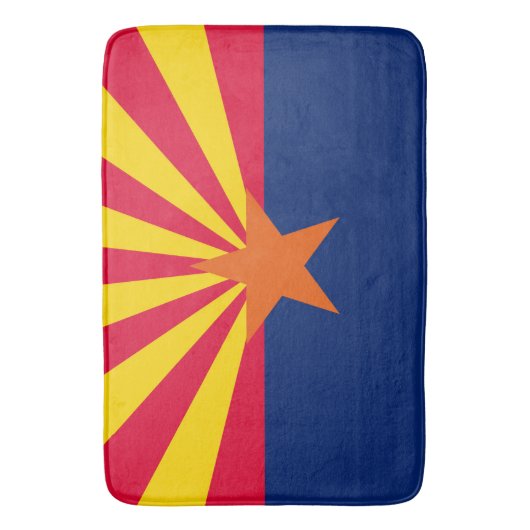 Vlaggenontwerp Arizona State Badmat (Voorkant Verticaal)