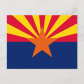 Vlaggenontwerp Arizona State Briefkaart (Voorkant)