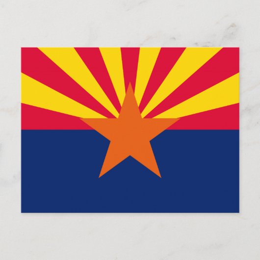 Vlaggenontwerp Arizona State Briefkaart (Voorkant)