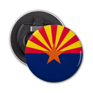 Vlaggenontwerp Arizona State Button Flesopener