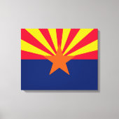 Vlaggenontwerp Arizona State Canvas Afdruk (Voorkant)