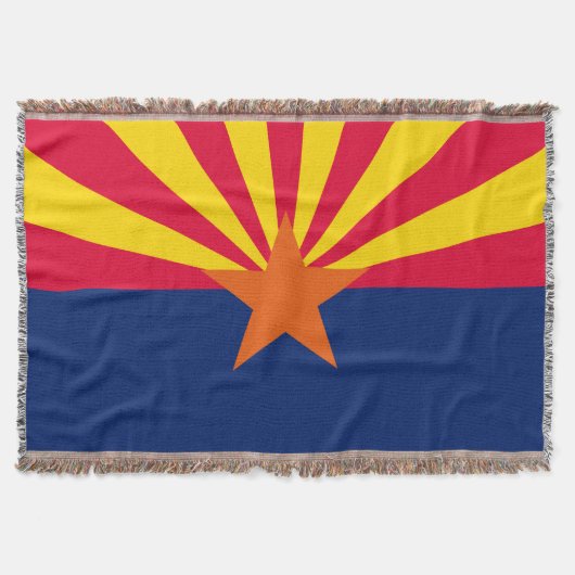 Vlaggenontwerp Arizona State Deken (Voorkant)
