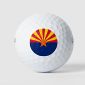 Vlaggenontwerp Arizona State Golfballen (Voorkant)
