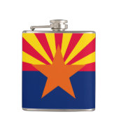 Vlaggenontwerp Arizona State Heupfles (Voorkant)