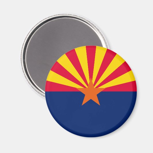 Vlaggenontwerp Arizona State Magneet (Voorkant / Achterkant)