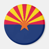 Vlaggenontwerp Arizona State Magneet (Voorkant)