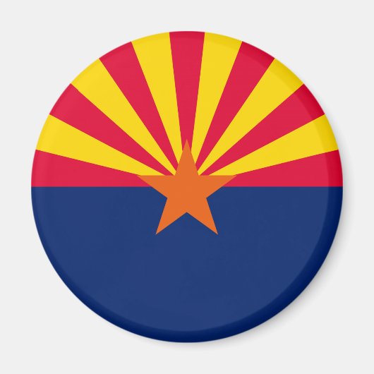 Vlaggenontwerp Arizona State Magneet (Voorkant)