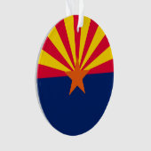 Vlaggenontwerp Arizona State Ornament (voorkant)