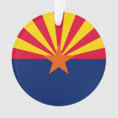 Vlaggenontwerp Arizona State Ornament (voorkant)
