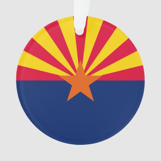 Vlaggenontwerp Arizona State Ornament (voorkant)