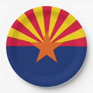 Vlaggenontwerp Arizona State Papieren Bordje