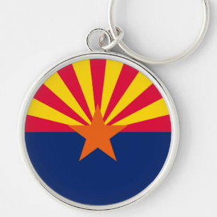 Vlaggenontwerp Arizona State Sleutelhanger