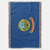Vlaggenontwerp Idaho-staat Deken (Voorkant Verticaal)
