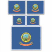 Vlaggenontwerp Idaho-staat Sticker (Voorkant)