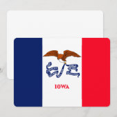 Vlaggenontwerp Iowa State (Voorkant / Achterkant)