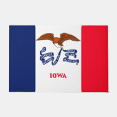 Vlaggenontwerp Iowa State Deurmat (Voorkant)