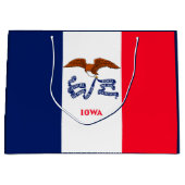 Vlaggenontwerp Iowa State Groot Cadeauzakje (Voorkant)