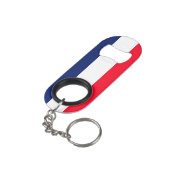 Vlaggenontwerp Iowa State Sleutelhanger Flessenopener (Achterkant Gekanteld)