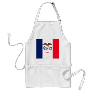 Vlaggenontwerp Iowa State Standaard Schort