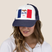 Vlaggenontwerp Iowa State Trucker Pet (In situ)