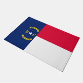 Vlaggenontwerp Noordelijke Carolina Deurmat (Schuin)