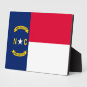 Vlaggenontwerp Noordelijke Carolina Fotoplaat (Zijkant)