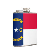 Vlaggenontwerp Noordelijke Carolina Heupfles (Rechts)