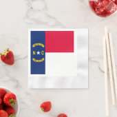 Vlaggenontwerp Noordelijke Carolina Servet (Insitu)