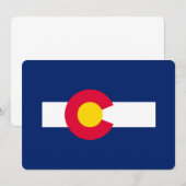 Vlaggenontwerp van de Colorado-staat (Voorkant / Achterkant)